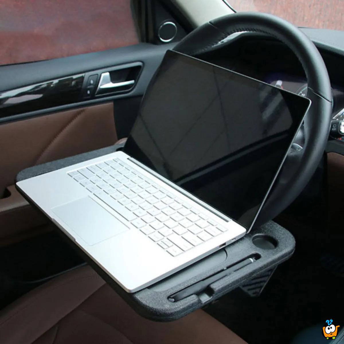 Višenamenski stočić za upravljač automobila
