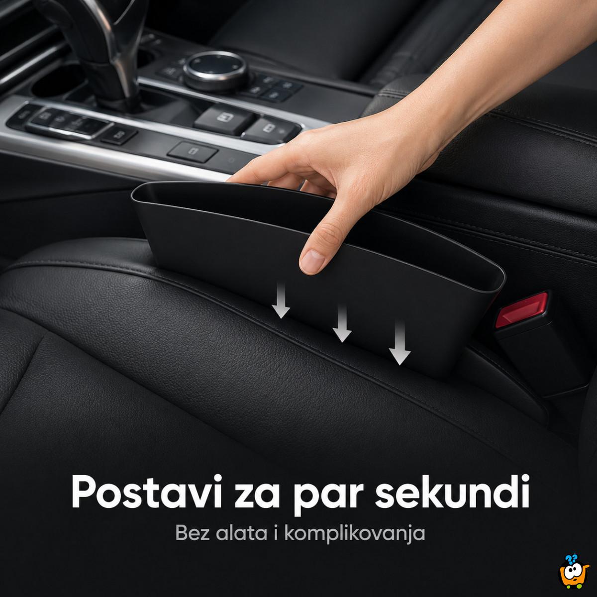 Set 2 auto organizera za telefon, ključeve i sitnice