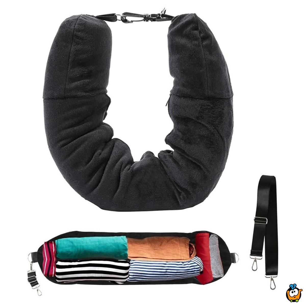 Pack and nap - jastuk za put sa skivenim otvorom za odeću