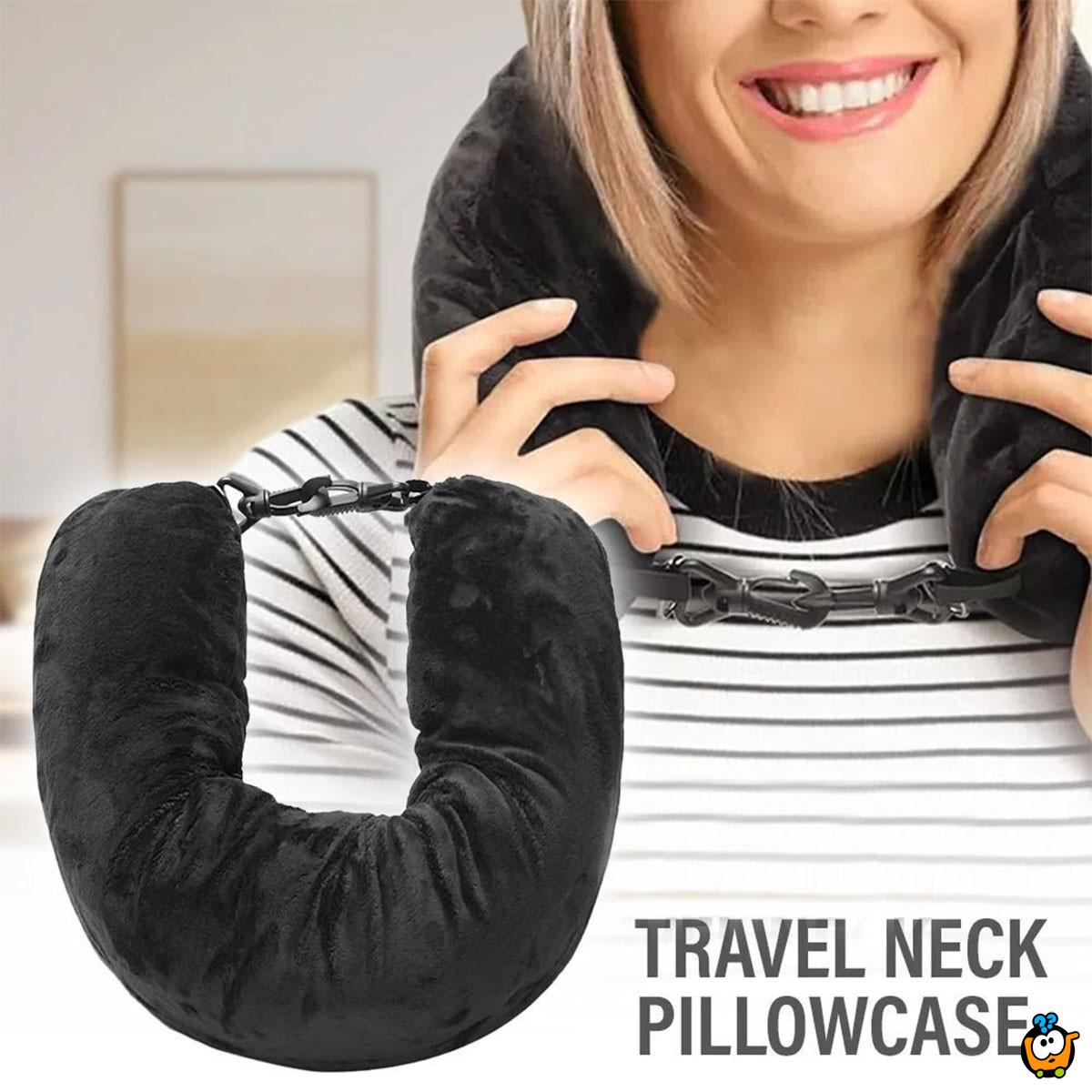 Pack and nap - jastuk za put sa skivenim otvorom za odeću
