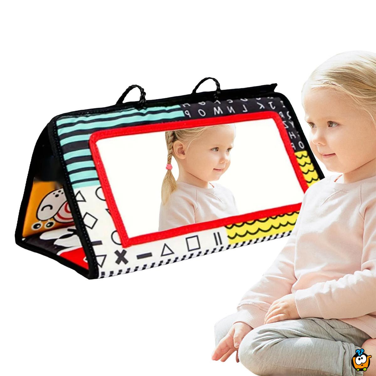 Tummy Time Baby Vision - 4u1 razvojna prostirka sa ogledalom za bebe