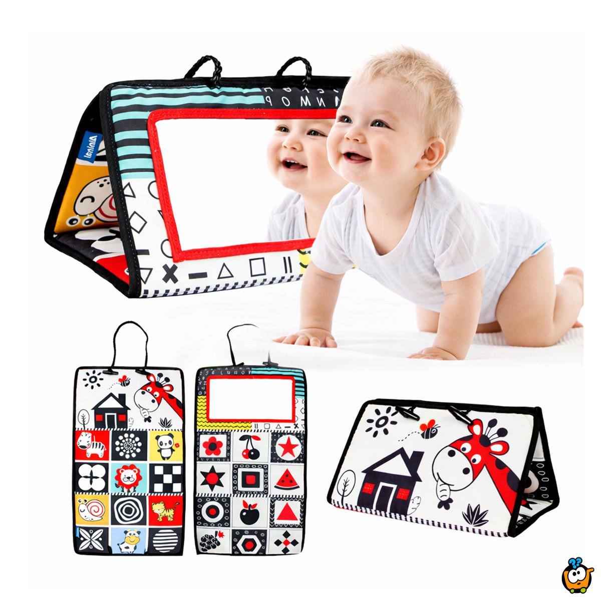 Tummy Time Baby Vision - 4u1 razvojna prostirka sa ogledalom za bebe