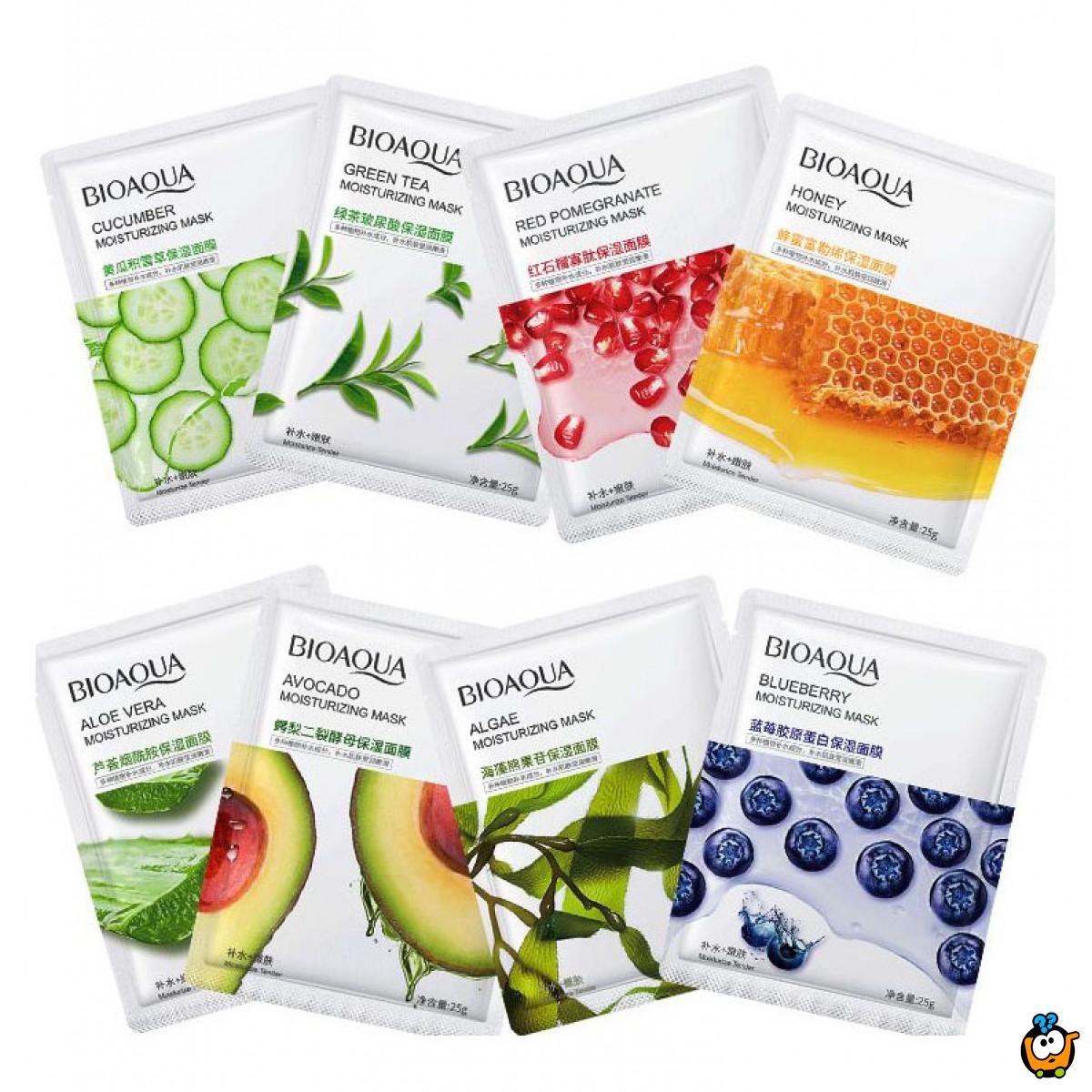 Bioaqua maska za lice - za blistav ten