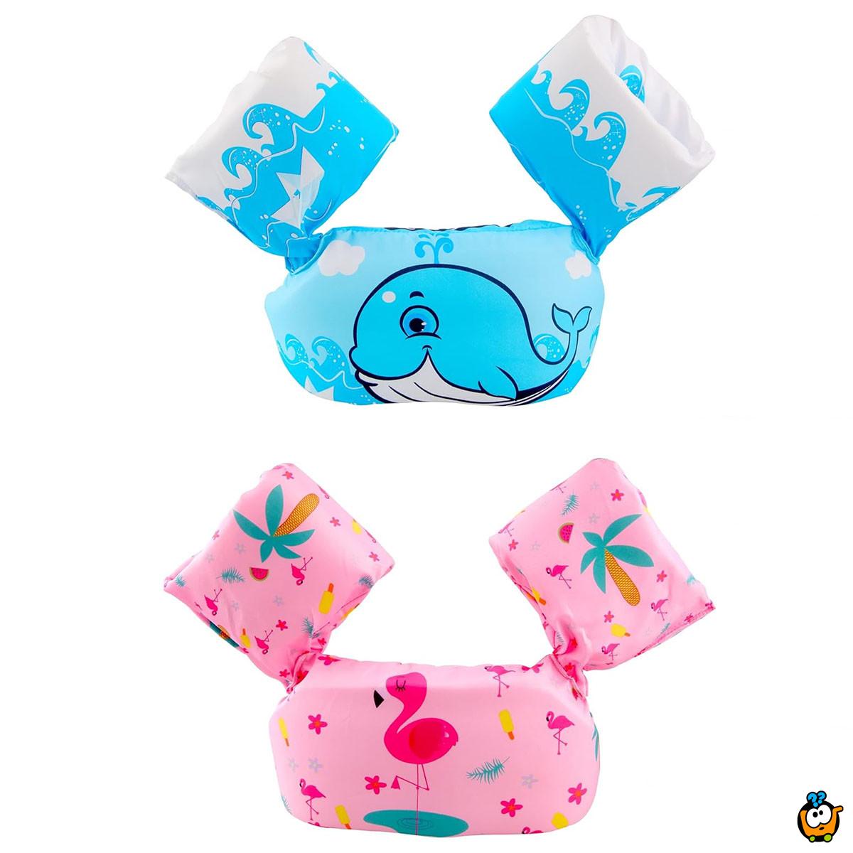 Kids swim - Prsluk sa mišićima za održavanje na vodi 