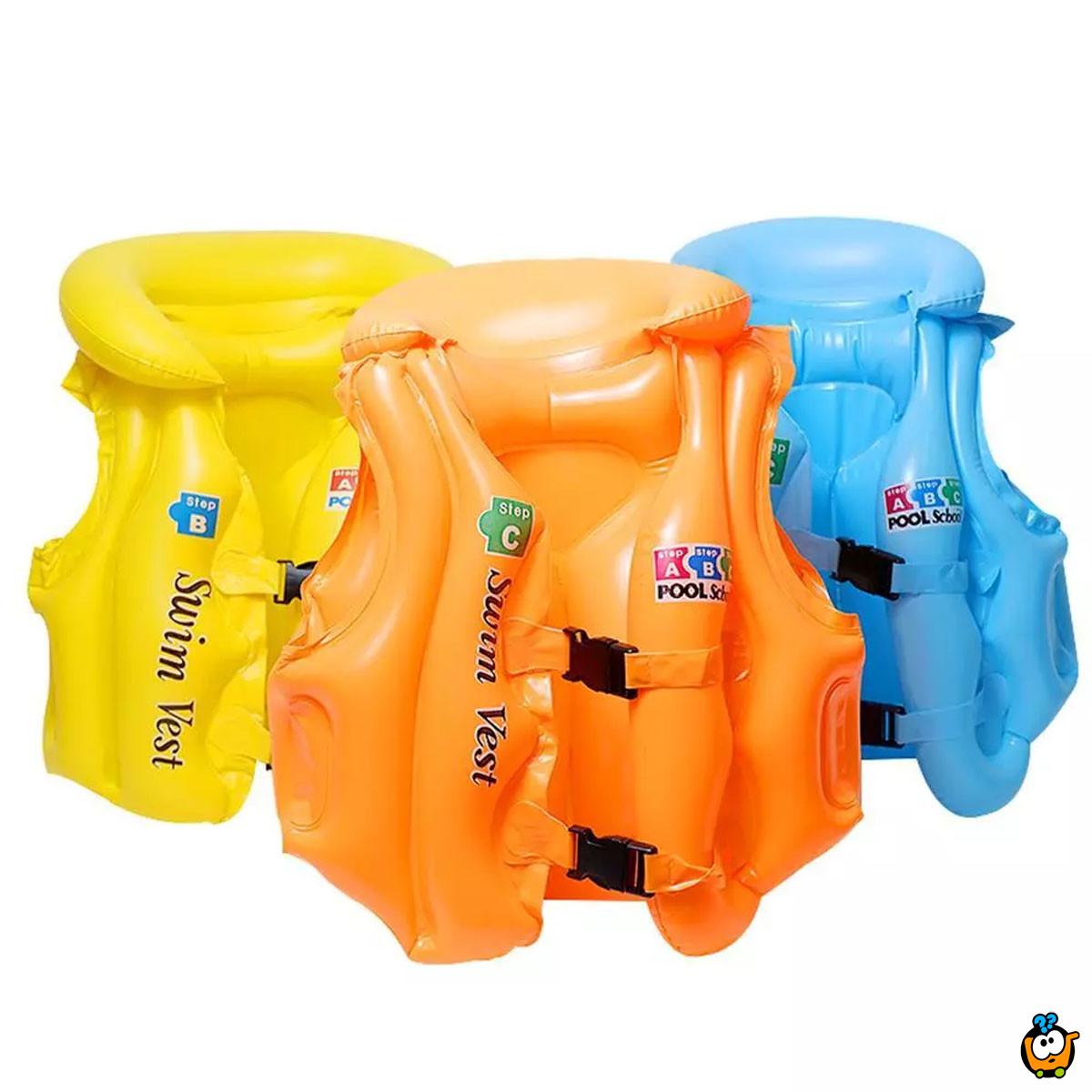 Swim Vest - dečiji prsluk na naduvavanje u M veličini