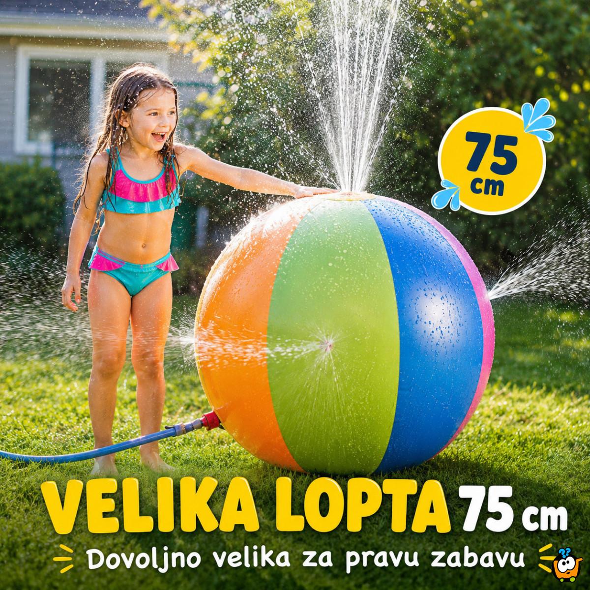Gejzir lopta 75 cm – letnja vodena zabava za decu