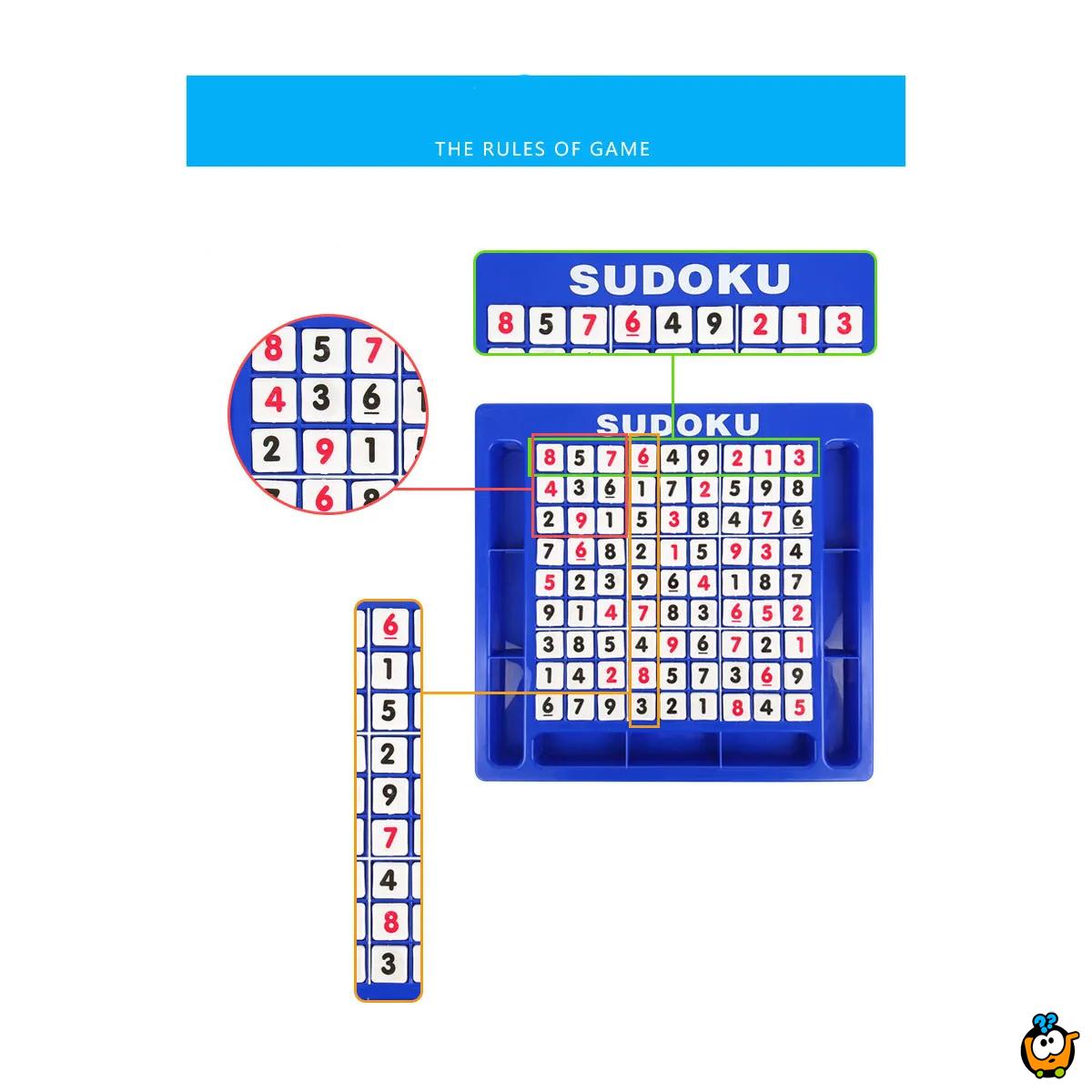 Dečiji sudoku - edukativna igra