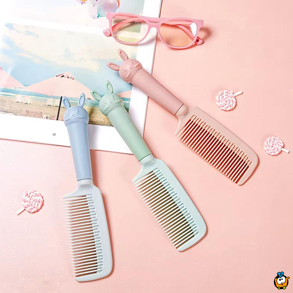 Bunny Brush - češalj za devojčice za odvojivom drškom