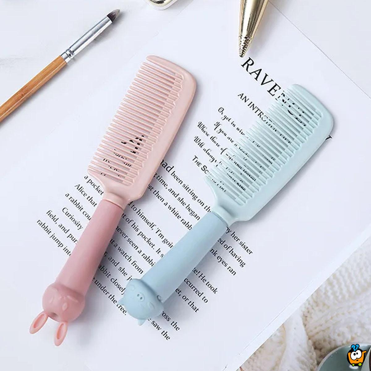 Bunny Brush - češalj za devojčice za odvojivom drškom