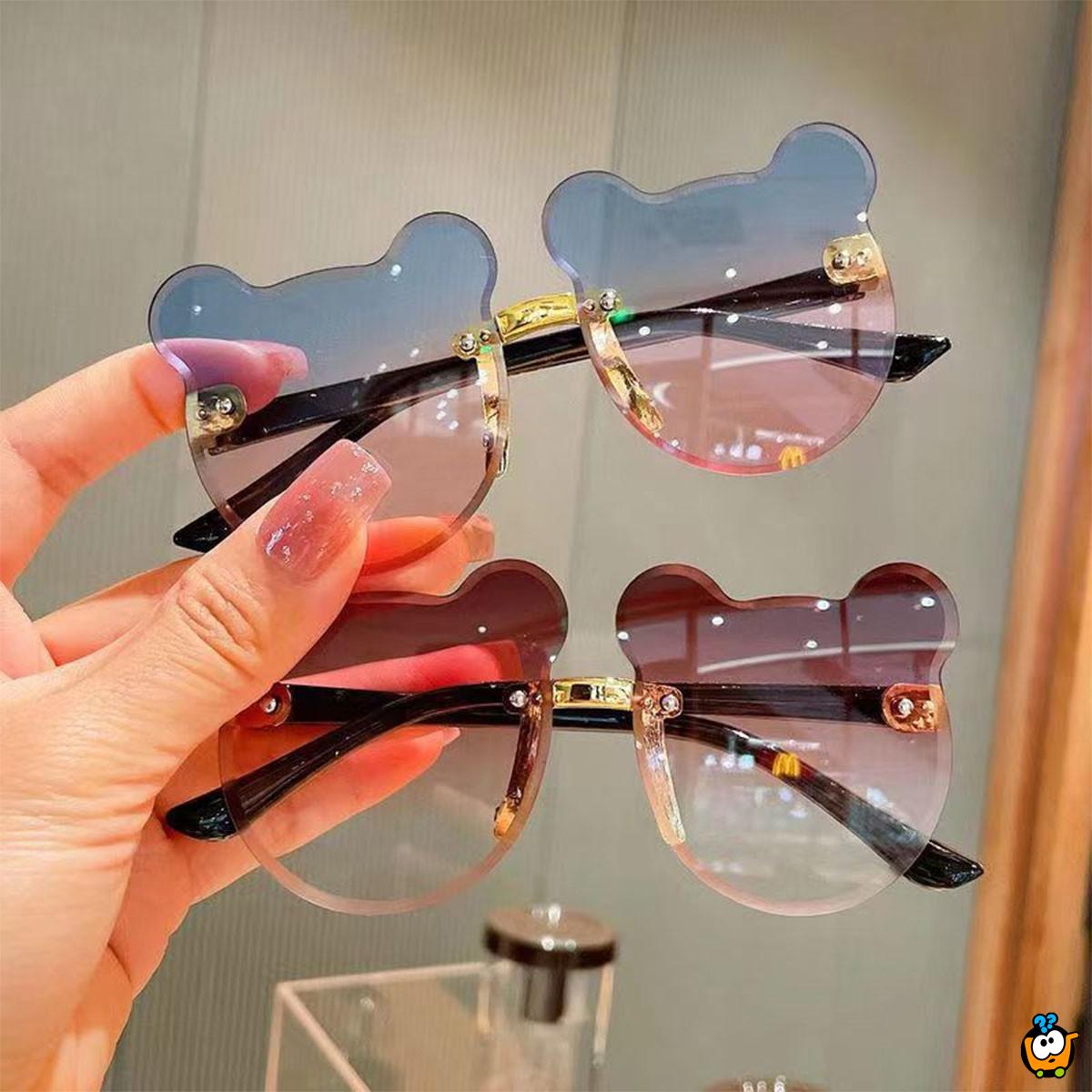 Vini Pu sunglasses - Dečije naočare za sunce sa meda okvirom i ombre bojom