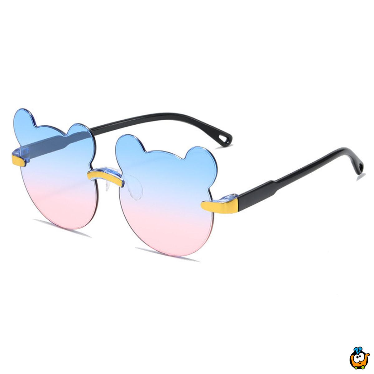 Vini Pu sunglasses - Dečije naočare za sunce sa meda okvirom i ombre bojom