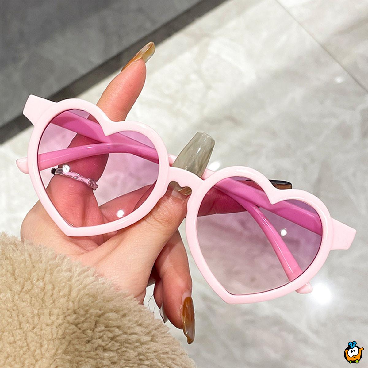 Heart sunglasses - Srcaste dečije naočare za sunce