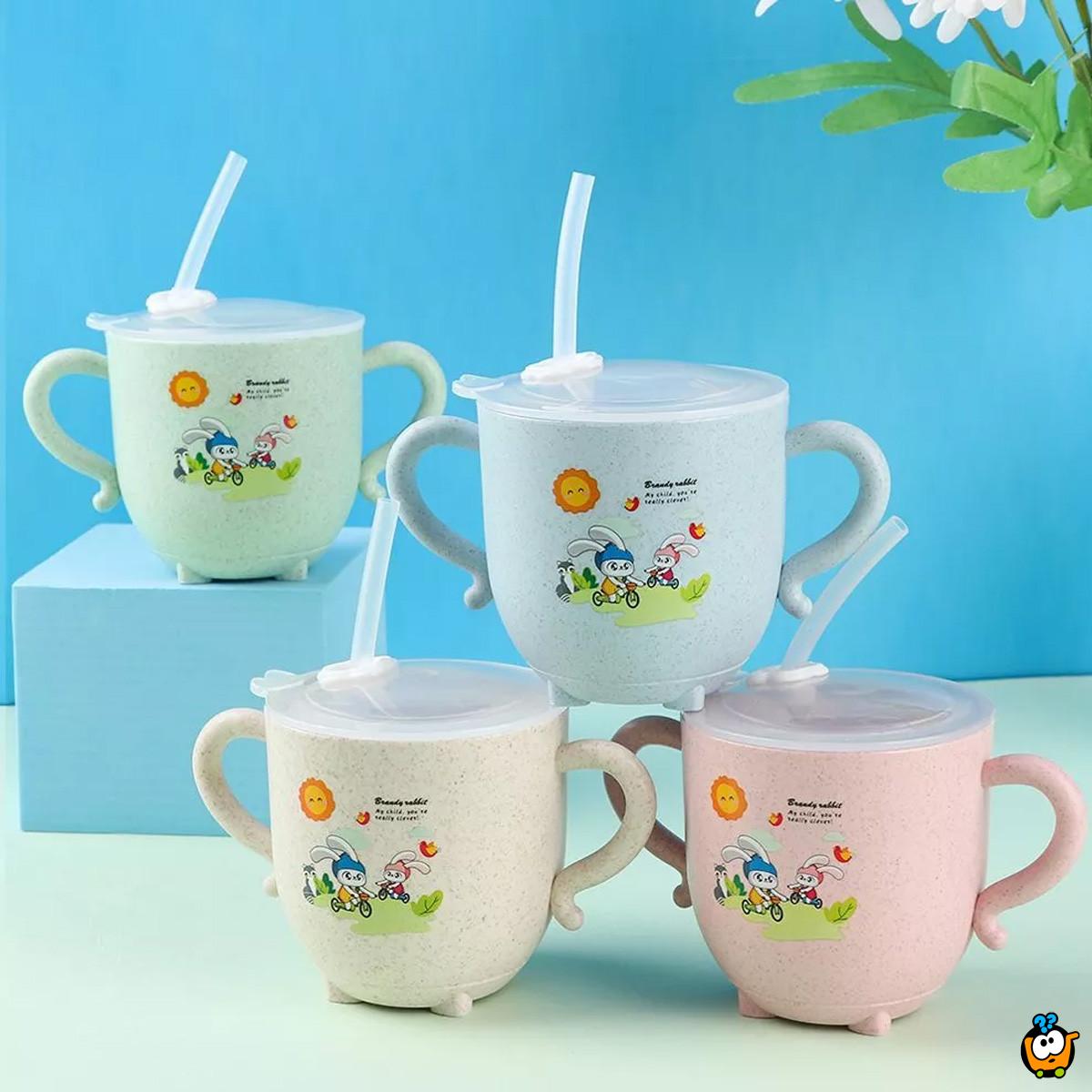 Non Spill  270ML- Dečija šolja sa ručkama i poklopcem