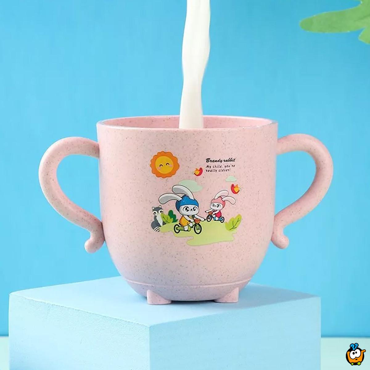 Non Spill  270ML- Dečija šolja sa ručkama i poklopcem