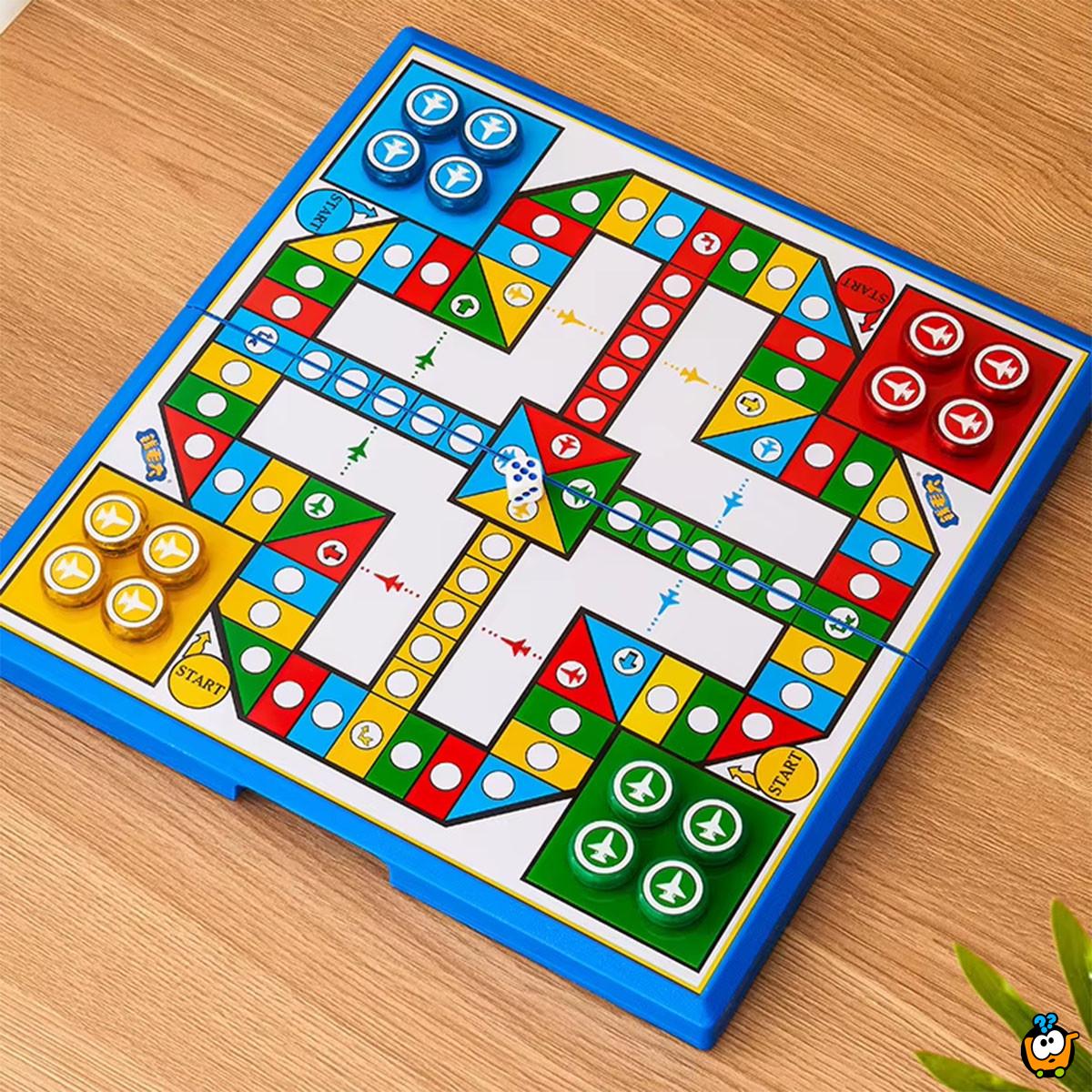 Aeroplane Chess društvena igra - Stigni prvi do cilja