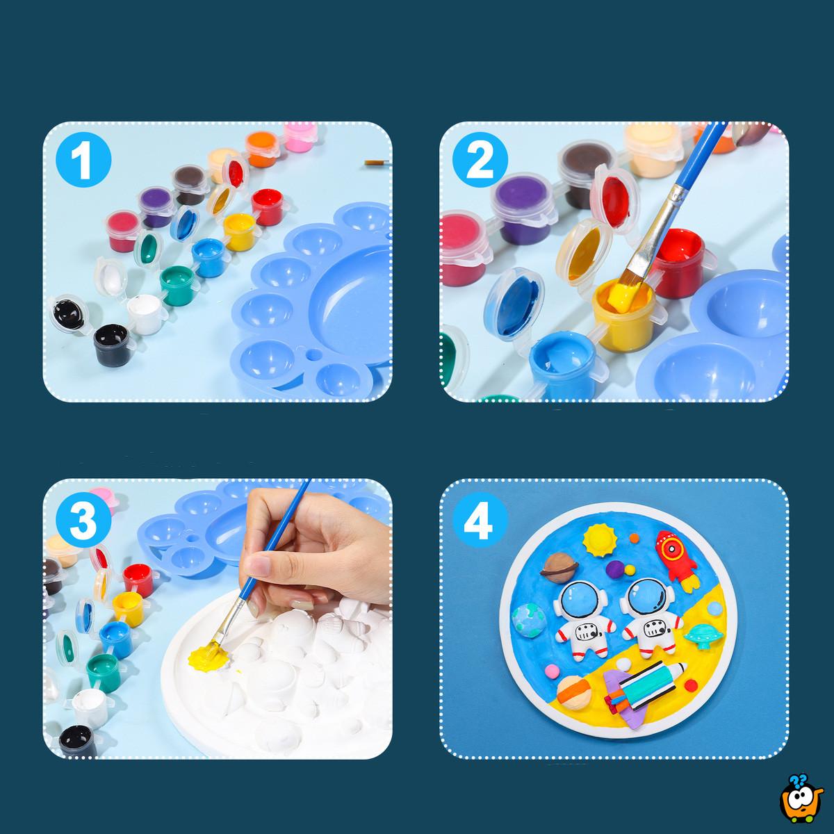 Kreativni set za 3D sikanje - Oblikuj svoje umetničke ideje