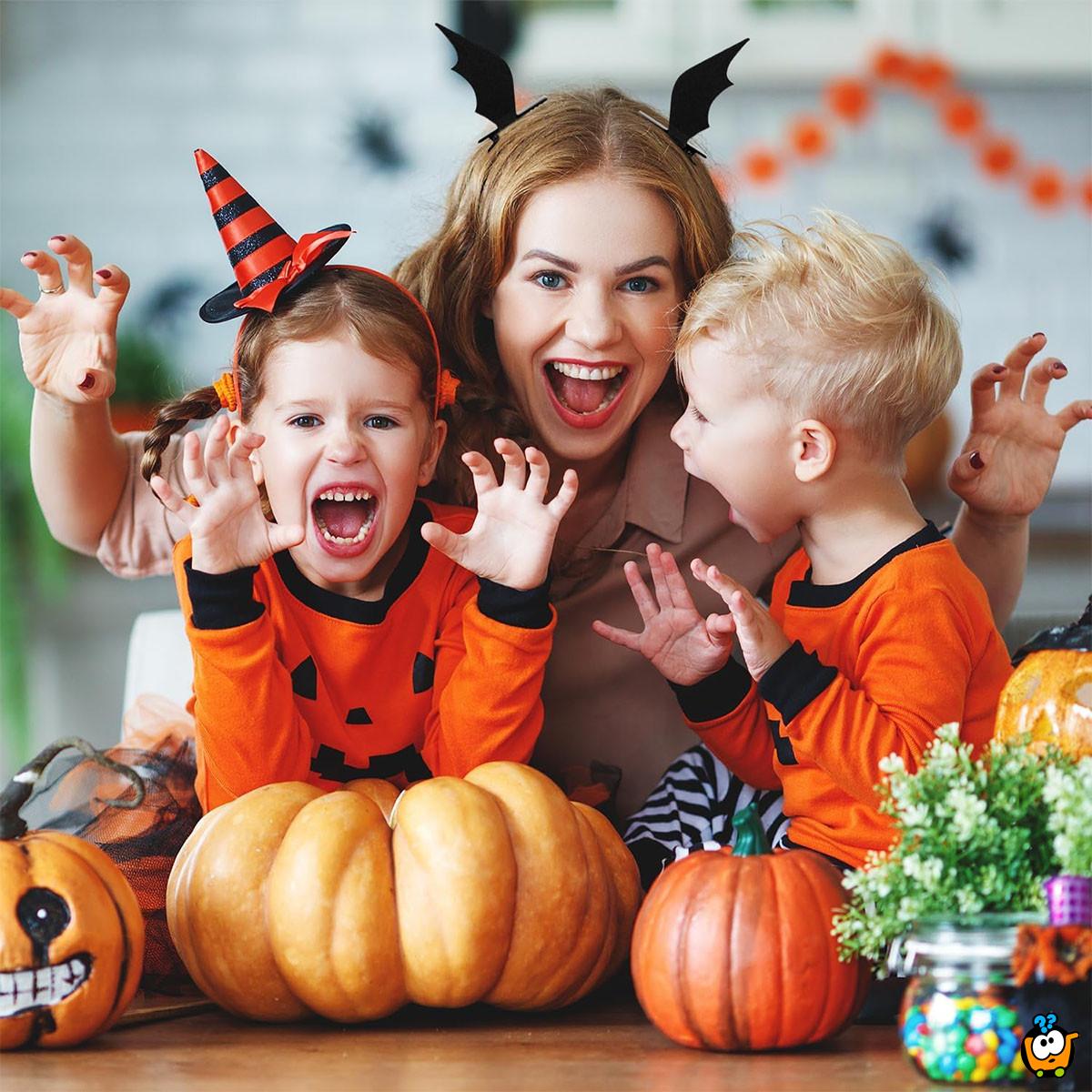 Šišmiš Halloween šnalica za kosu 