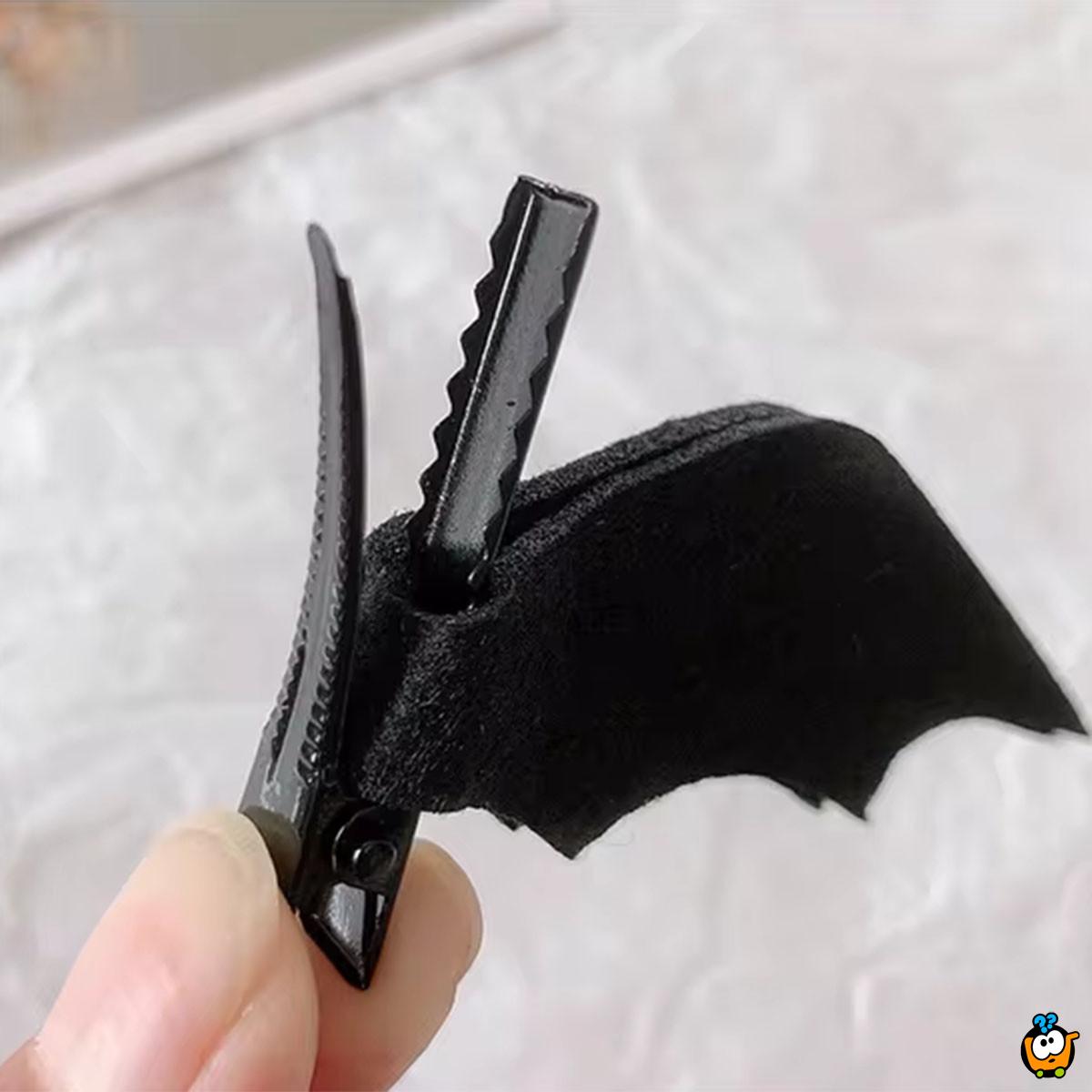 Šišmiš Halloween šnalica za kosu 