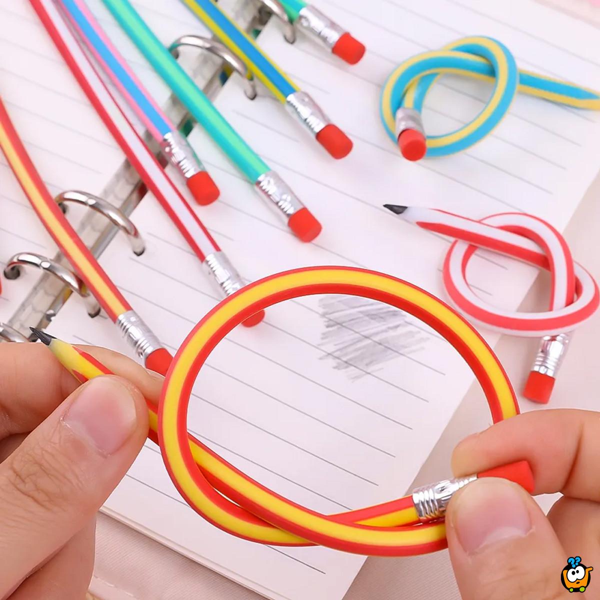 Flexi Pencil - Set od 6 savitljivih olovaka za pisanje
