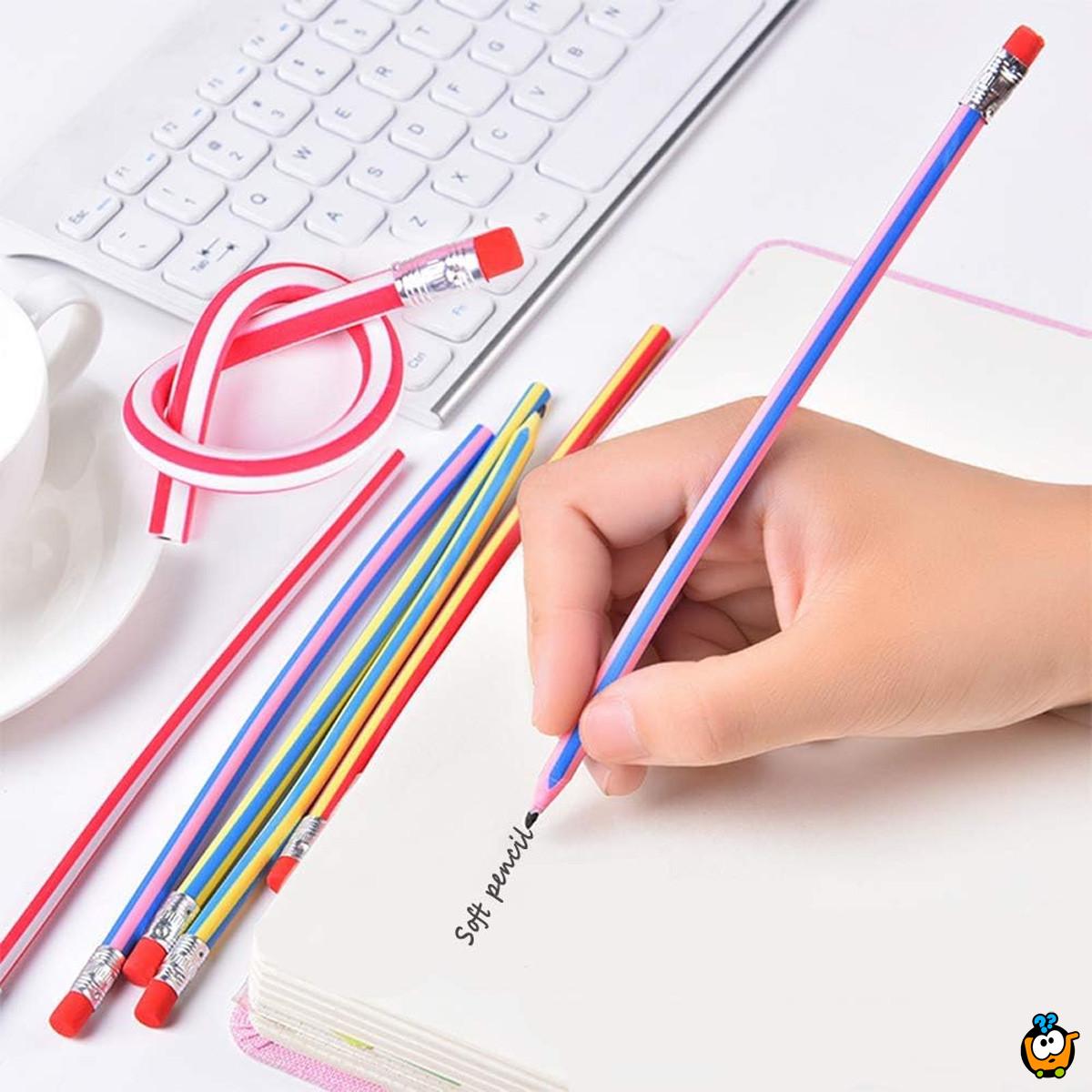 Flexi Pencil - Set od 6 savitljivih olovaka za pisanje