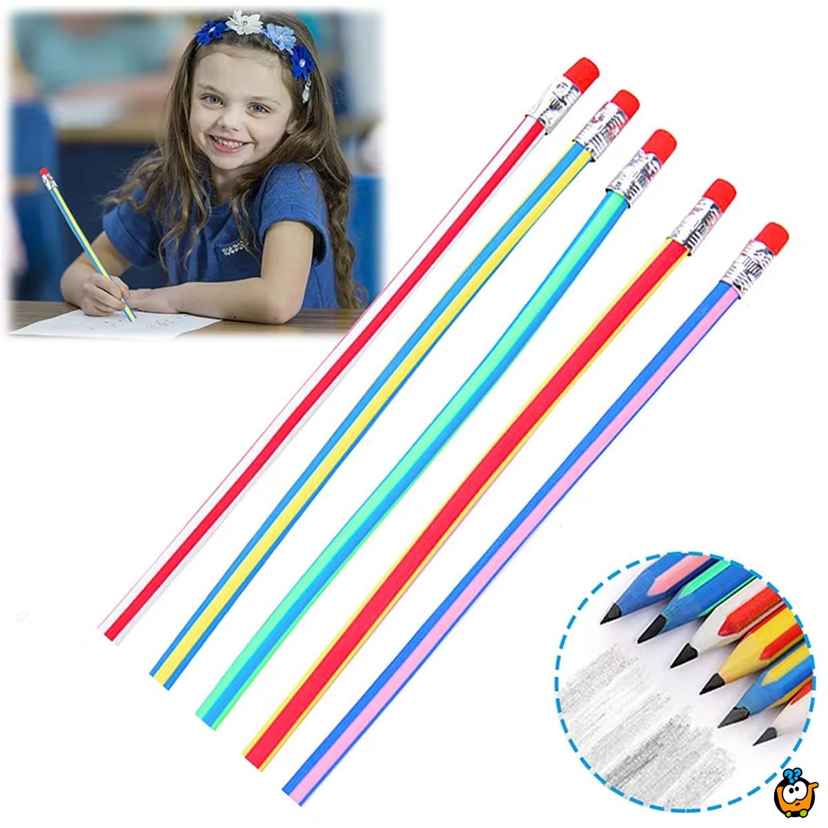 Flexi Pencil - Set od 6 savitljivih olovaka za pisanje