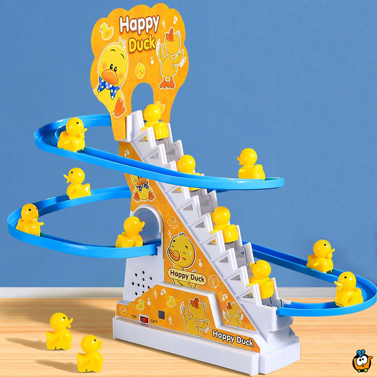 Happy Duck - Pačići na pokretnim stepenicama
