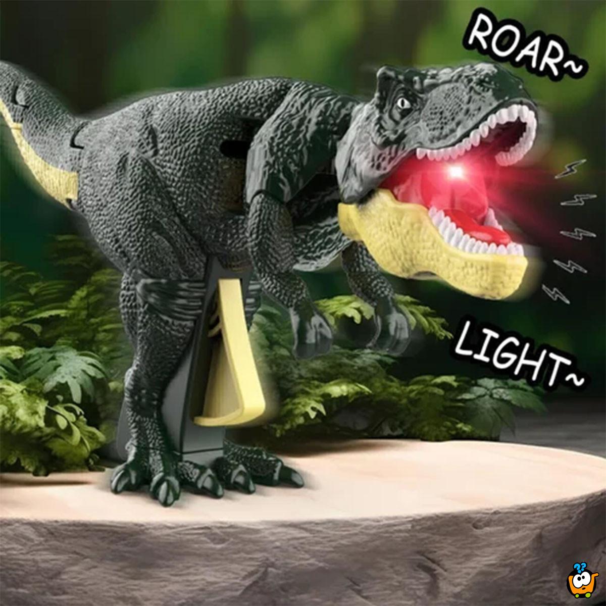 T-rex igračka sa pokretnom glavom i repom