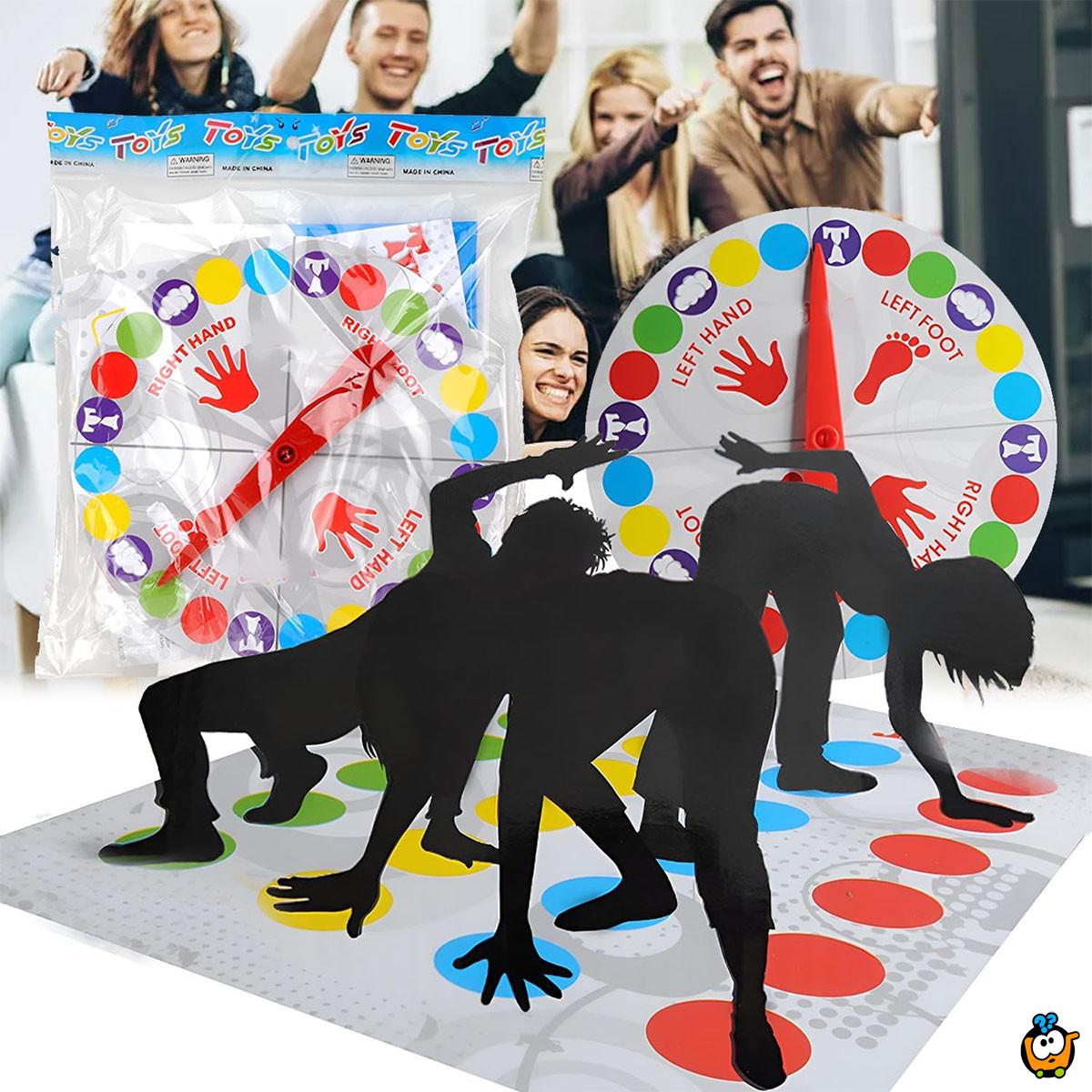 Twister set - Zabavna igra za decu i odrasle