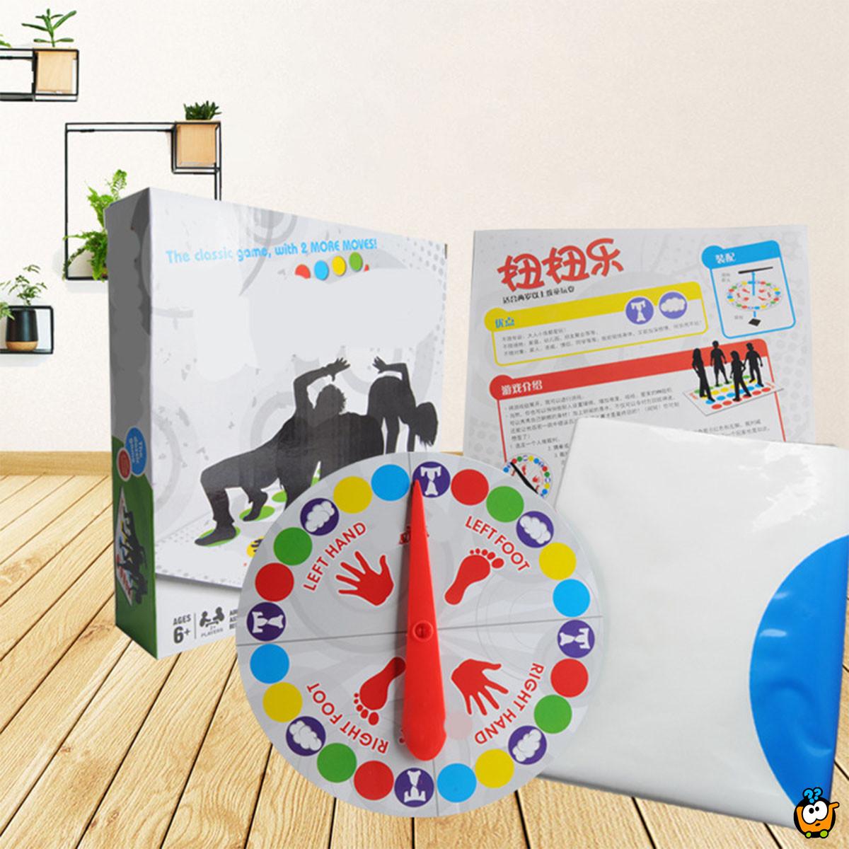 Twister set - Zabavna igra za decu i odrasle