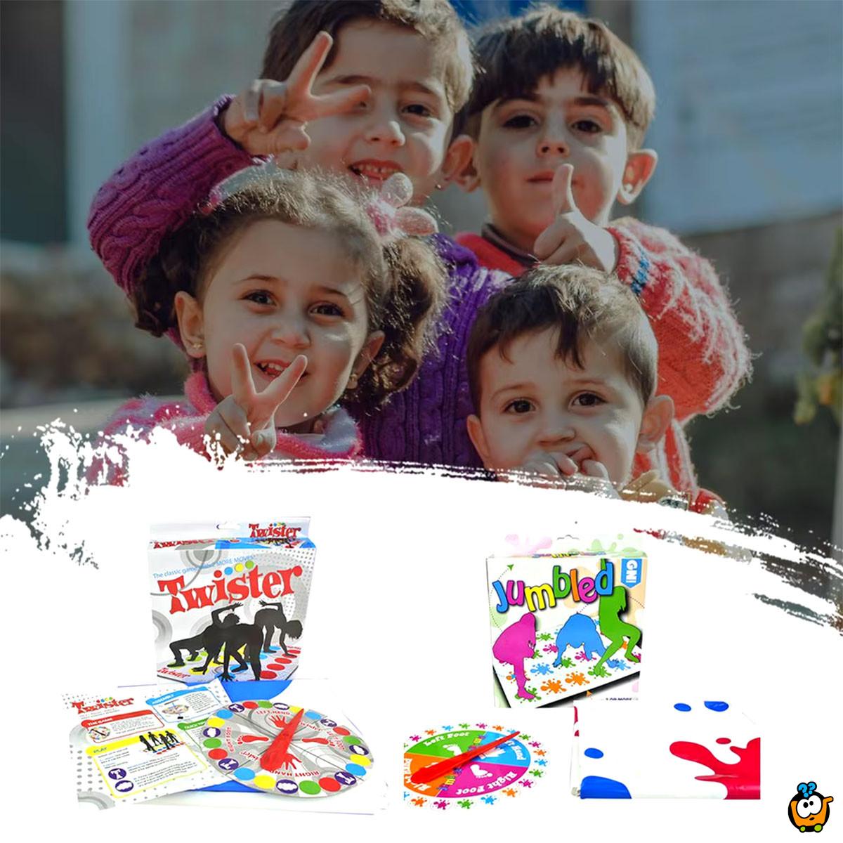 Twister set - Zabavna igra za decu i odrasle