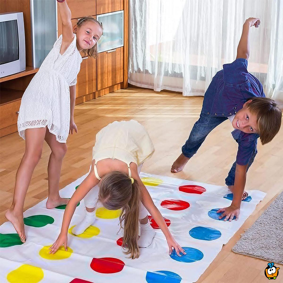 Twister set - Zabavna igra za decu i odrasle