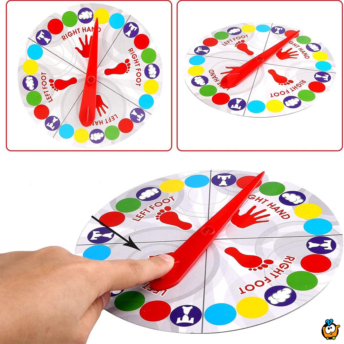 Twister set - Zabavna igra za decu i odrasle