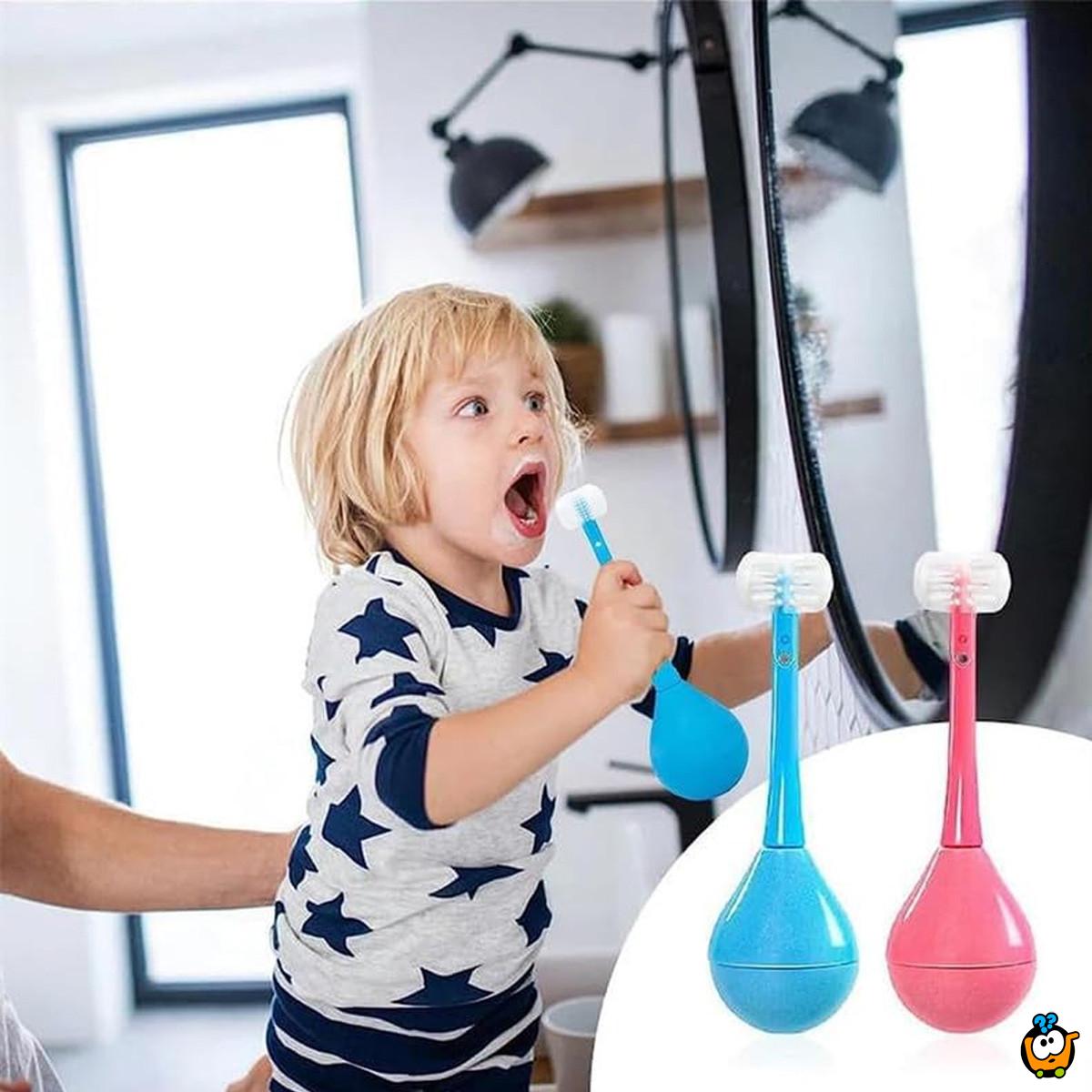Triple Clean Brush - Specijalna dečija četkica za zube