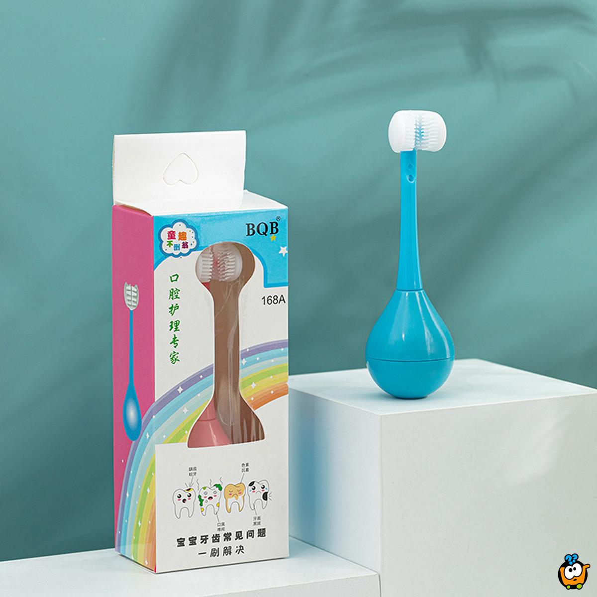 Triple Clean Brush - Specijalna dečija četkica za zube
