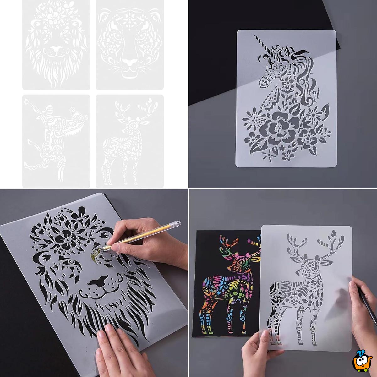 Art Sketch - Šablon za kreativno crtanje