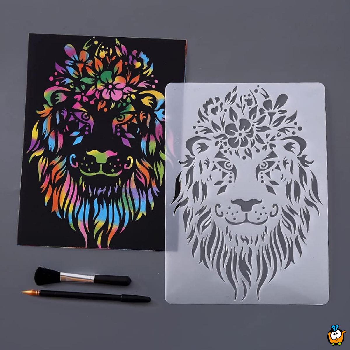 Art Sketch - Šablon za kreativno crtanje