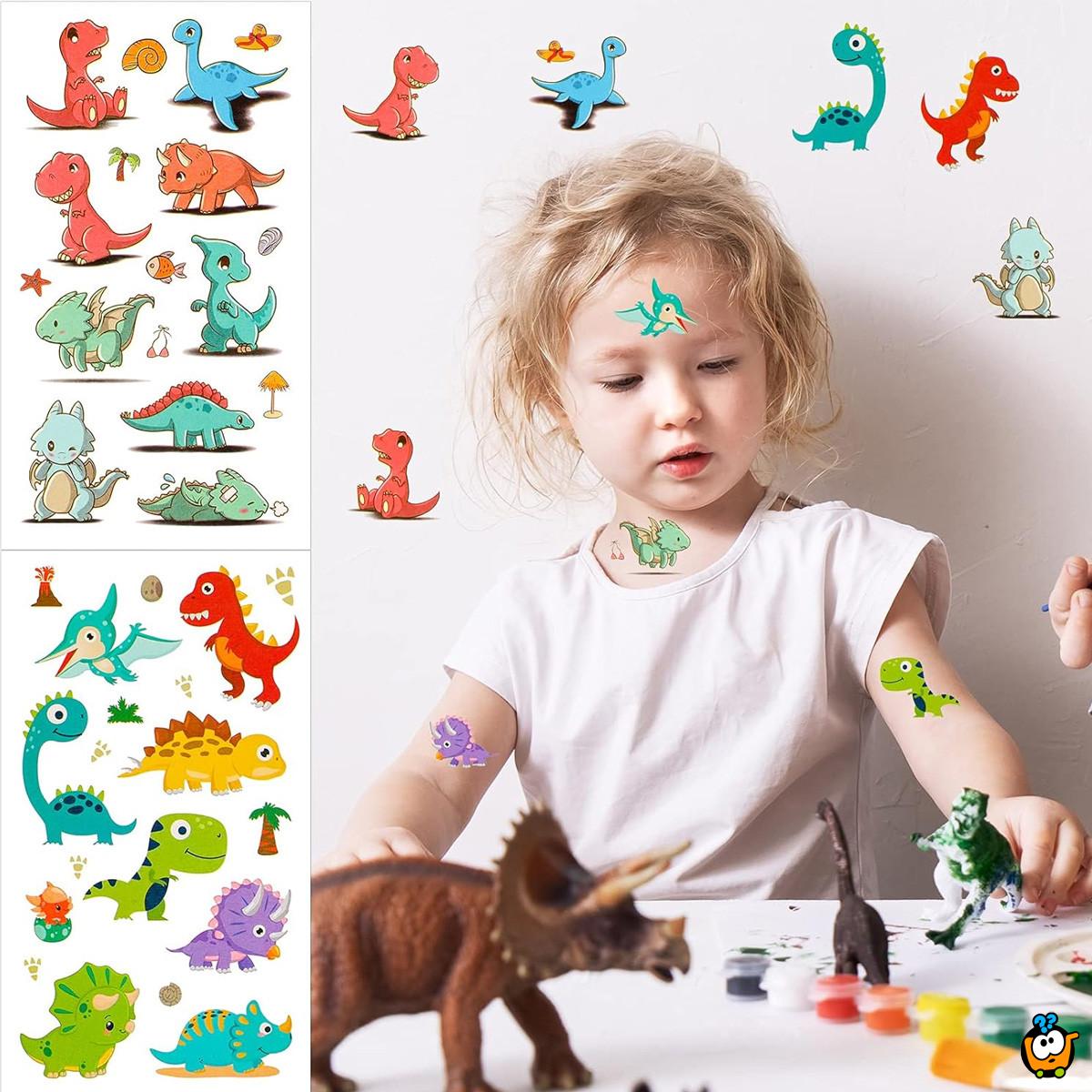 Dino World - Dečije stiker tetovaže