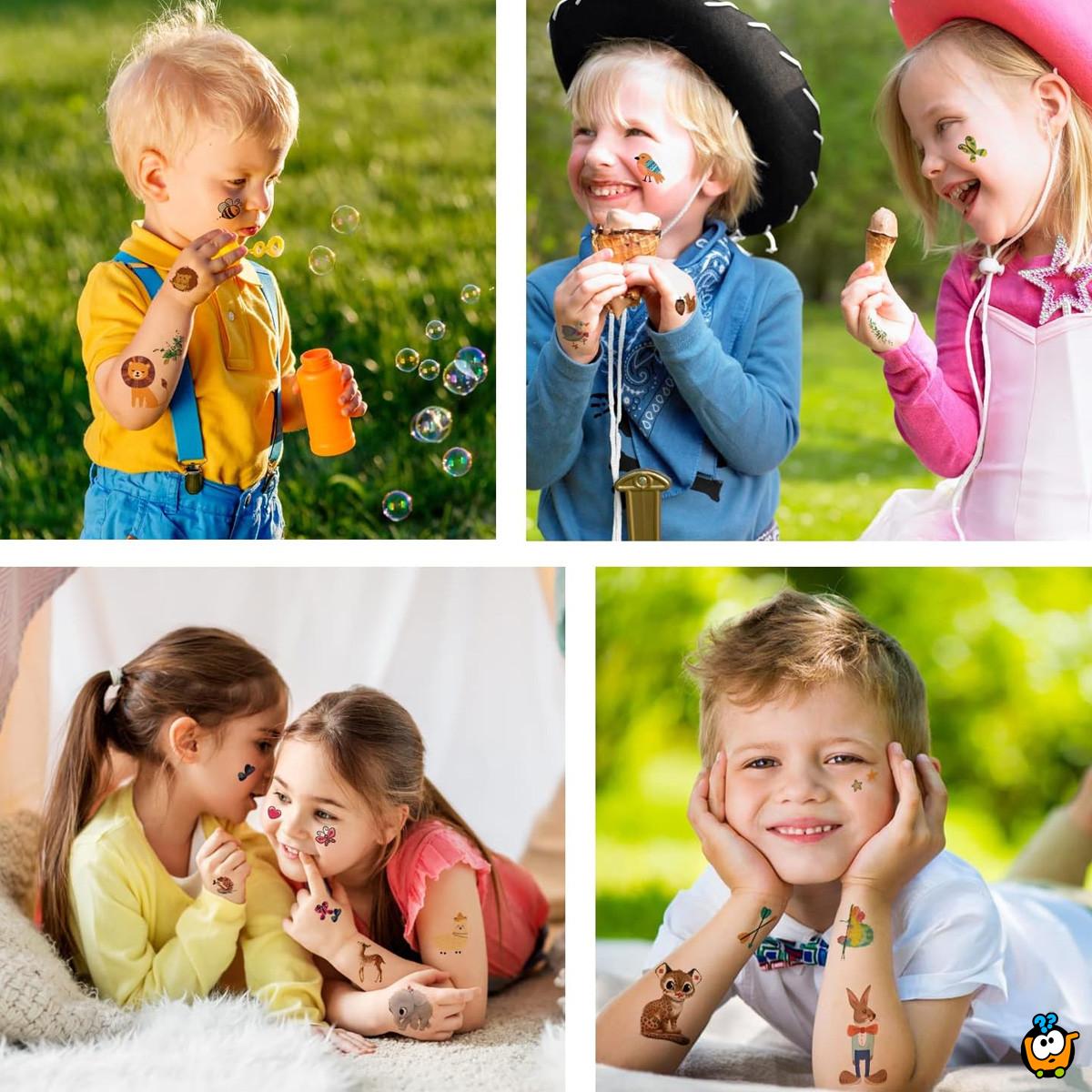 Animal World - Dečije stiker tetovaže