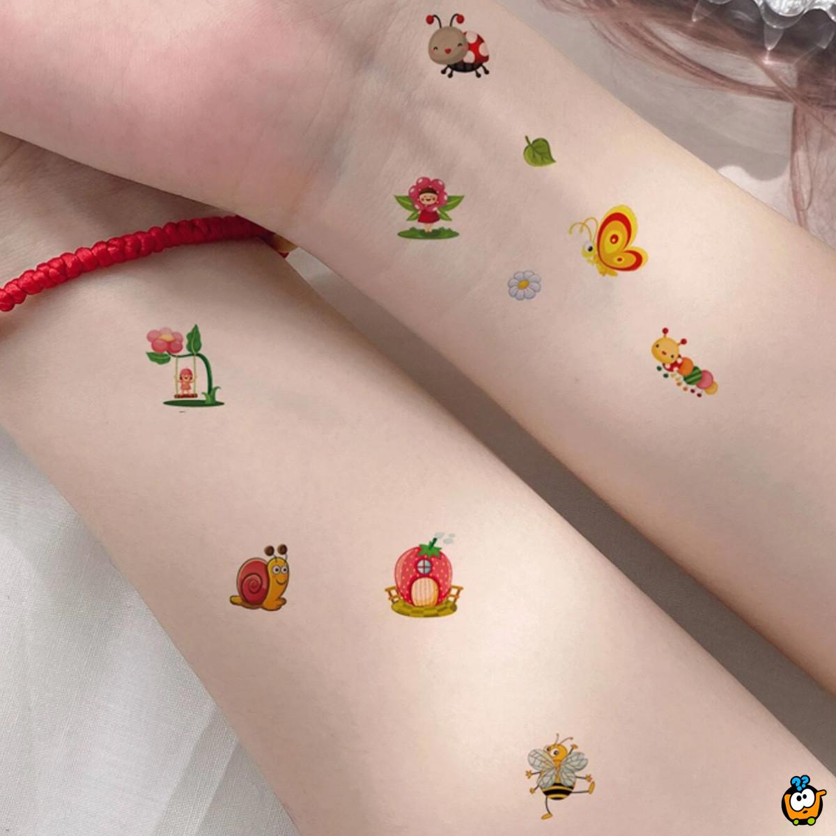 Insect World - Dečije stiker tetovaže