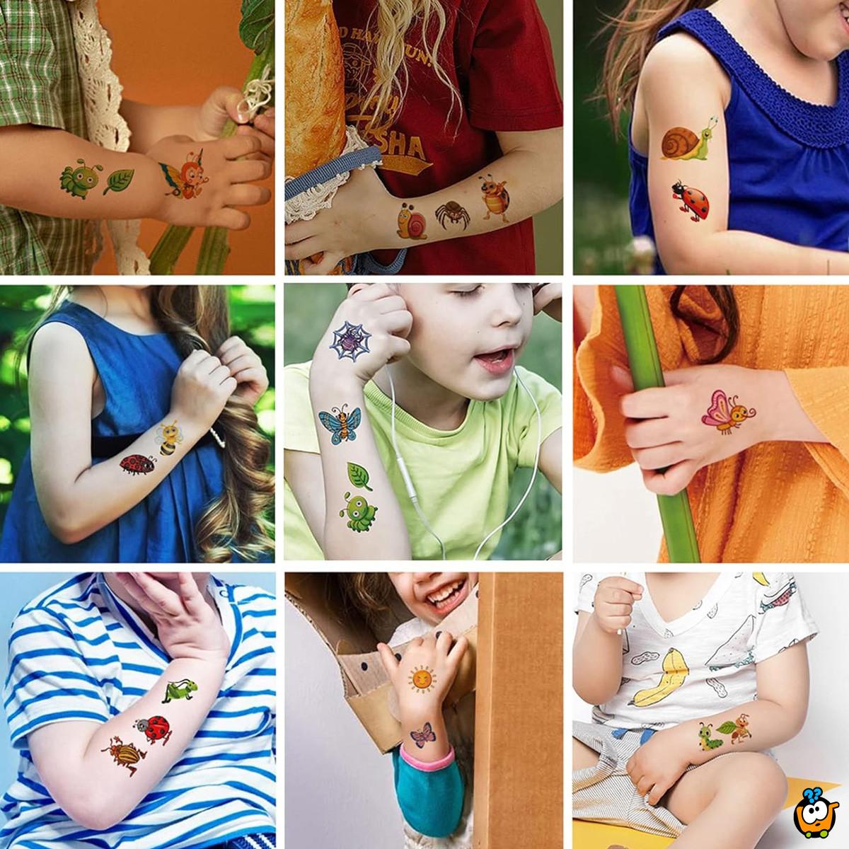 Insect World - Dečije stiker tetovaže