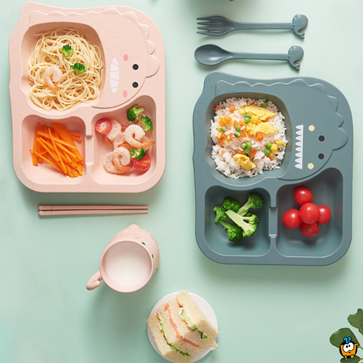 Dino Dinning Set - Dečiji pribor za ručavanje