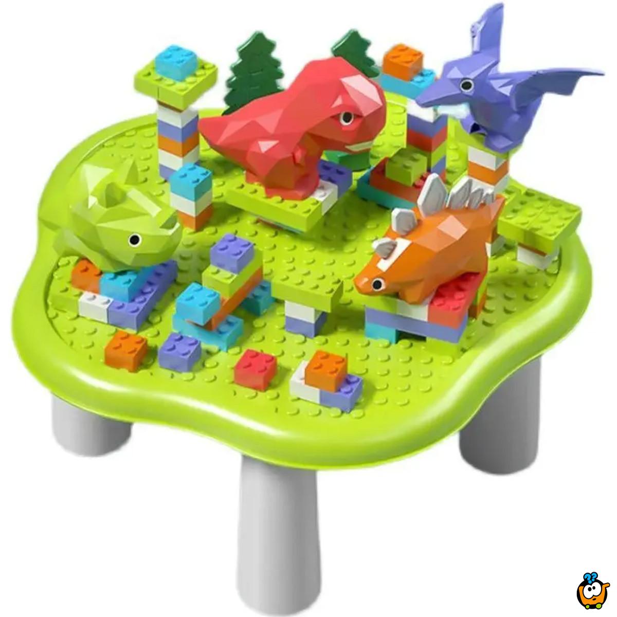 Dino Building Blocks -  Interaktivni dečiji stočić sa dino kockama