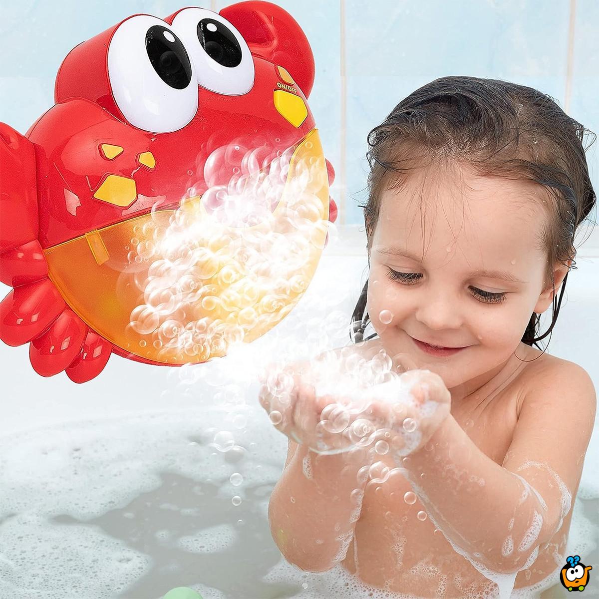 Bubble Crab - Kraba koja pravi mehuriće tokom kupanja dece