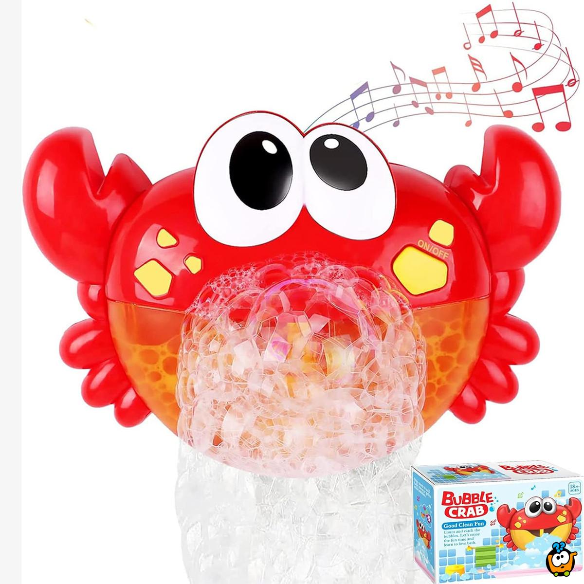 Bubble Crab - Kraba koja pravi mehuriće tokom kupanja dece