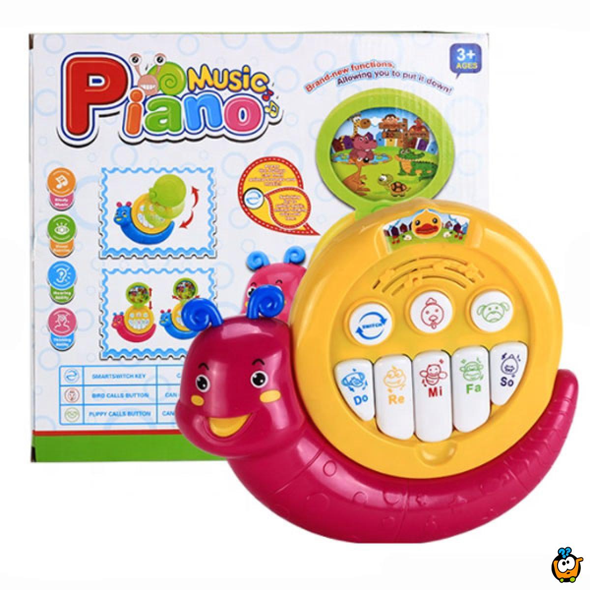  Pužić Piano - Muzička igra za malu decu