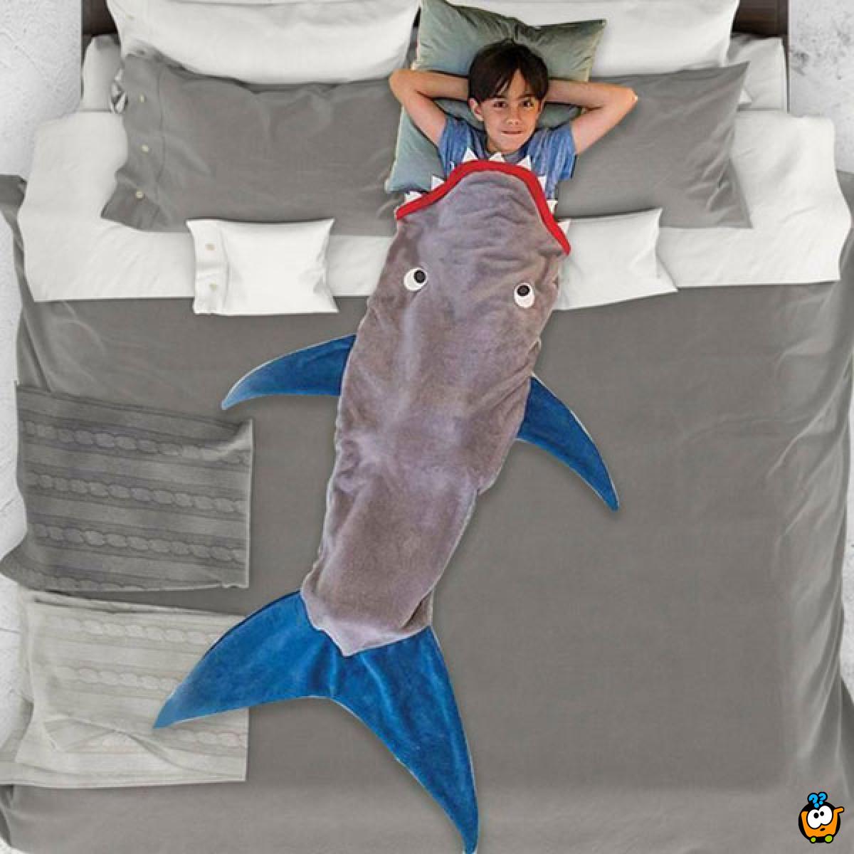 Shark Blanket - Dečije ajkula ćebe