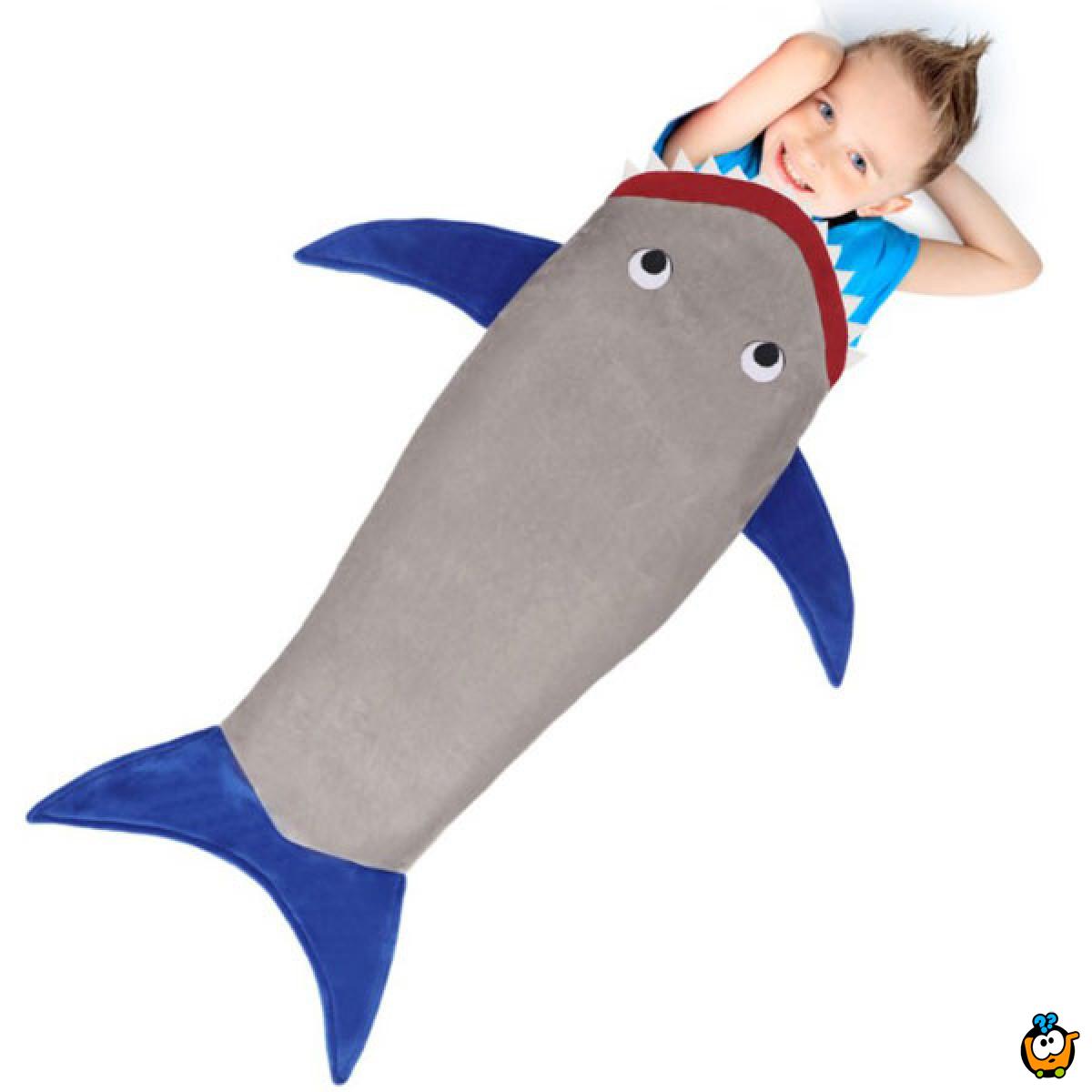 Shark Blanket - Dečije ajkula ćebe