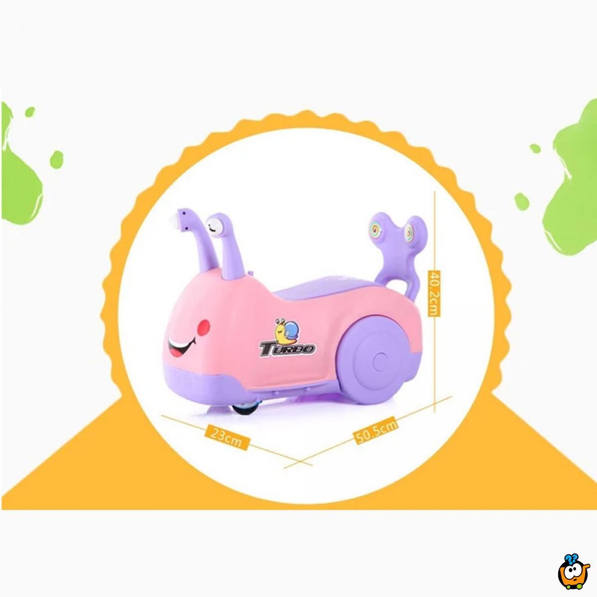 Snail Car - Bebi auto u obliku pužića