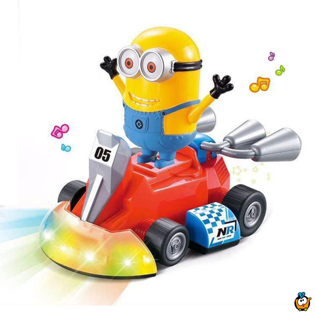 Minions - Kart vozilo sa svetlosnim i zvučnim efektima 