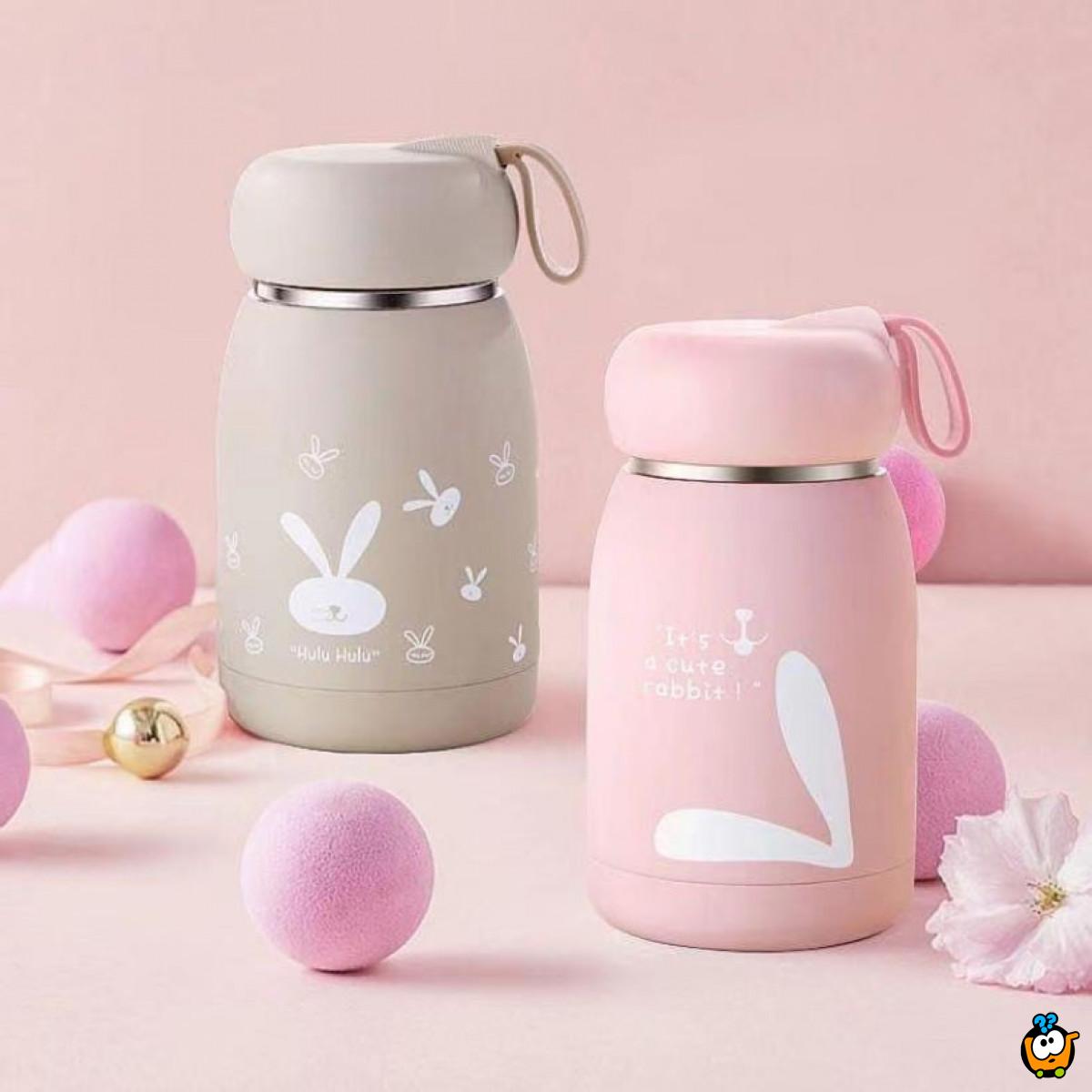 Sweet Rabbit Cup - Termos staklena flašica sa motivom zeke